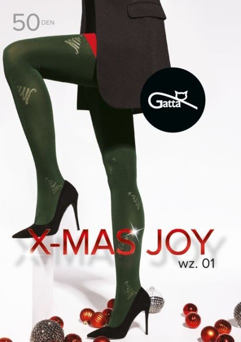 RAJSTOPY X-MAS JOY WZ.01 50 DEN GATTA RAJSTOPY X-MAS JOY WZ.01 50 DEN GATTA