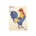 VIGA Drewniane Puzzle Montessori Kogut z Pinezkami Viga Toys VIGA Drewniane Puzzle Montessori Kogut z Pinezkami Viga Toys