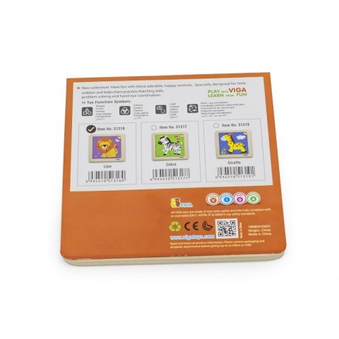 VIGA Poręczne Drewniane Puzzle Lew Viga Toys VIGA Poręczne Drewniane Puzzle Lew Viga Toys