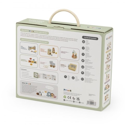 VIGA Zestaw Zabawek Edukacyjnych Pudełko Box od 12 miesiąca do 18 miesiąca Viga Toys VIGA Zestaw Zabawek Edukacyjnych Pudełko Box od 12 miesiąca do 18 miesiąca Viga Toys