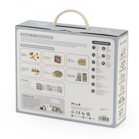 VIGA Zestaw Zabawek Edukacyjnych Pudełko Box od 24 miesiąca do 36 miesiąca Viga Toys VIGA Zestaw Zabawek Edukacyjnych Pudełko Box od 24 miesiąca do 36 miesiąca Viga Toys