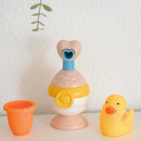 WOOPIE BABY Zabawki do Kąpieli Kubeczek + Kaczuszka + Dozownik Mydła Zestaw Woopie