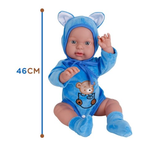 WOOPIE ROYAL Lalka Bobas w Ubranku Misio 46 cm Woopie Royal WOOPIE ROYAL Lalka Bobas w Ubranku Misio 46 cm Woopie Royal