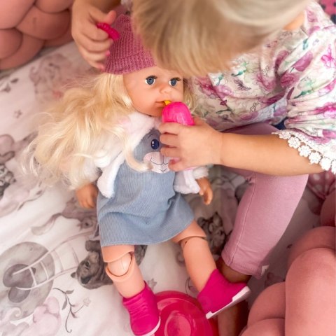 WOOPIE ROYAL Lalka Interaktywna Zosia w Czapce 43 cm + Akc. Woopie