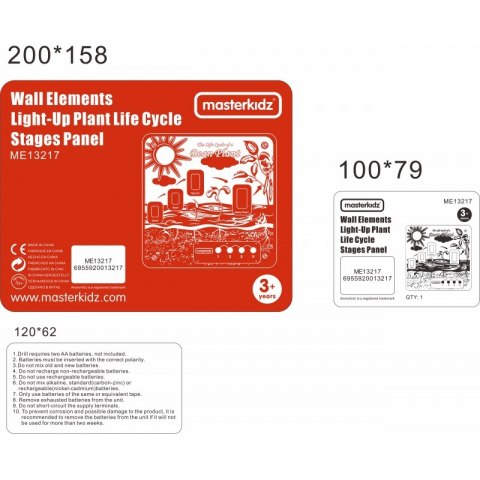 Cykl Życia Rośliny Tablica Edukacyjna Masterkidz Masterkidz