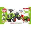 FALK Traktorek Baby Claas Zielony z Przyczepką + akc. od 1 roku FALK