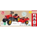 FALK Traktorek Red Supercharger Czerwony Otwierana Maska Od 2 Lat FALK FALK Traktorek Red Supercharger Czerwony Otwierana Maska Od 2 Lat FALK
