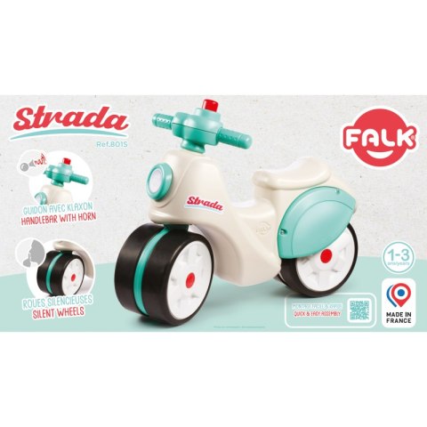 Falk Jeździk Scooter Strada Retro Ciche Opony od 1 Roku FALK Falk Jeździk Scooter Strada Retro Ciche Opony od 1 Roku FALK