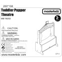 MASTERKIDZ Drewniany Teatrzyk dla Lalek Sklep Stragan Masterkidz