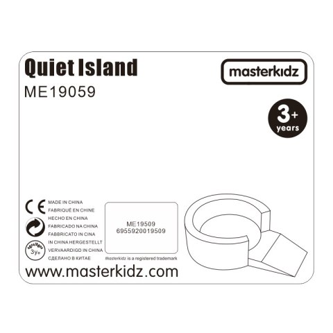 MASTERKIDZ Kącik Zabaw Owal Masterkidz MASTERKIDZ Kącik Zabaw Owal Masterkidz