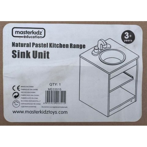MASTERKIDZ Pastelowa Szafka ze Zlewem Masterkidz