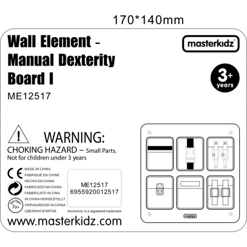 MASTERKIDZ Tablica Edukacyjna Zmysł Węchu Masterkidz