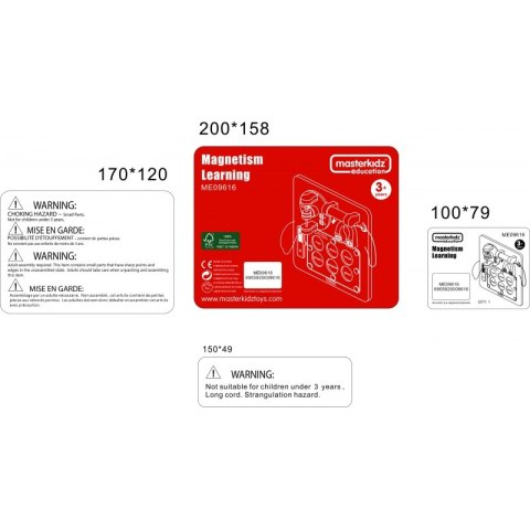 Nauka o Przyciąganiu Magnetycznym - Tablica Edukacyjna Masterkidz Masterkidz