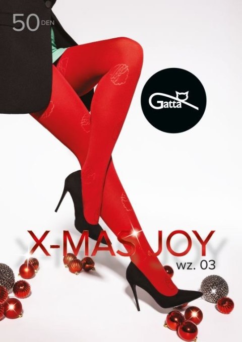 RAJSTOPY X-MAS JOY WZ.03 50 DEN R.5 GATTA RAJSTOPY X-MAS JOY WZ.03 50 DEN R.5 GATTA
