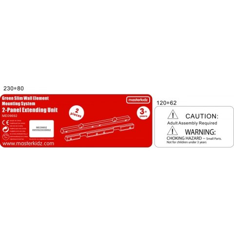 Ramka Masterkidz Flex Krawędź Dolna I Górna 2 Tablice Masterkidz