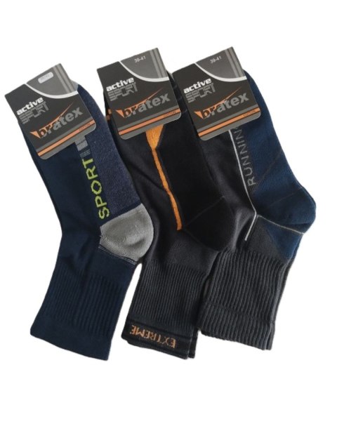 SKARPETY MĘSKIE ACTIVE SPORT M-006 BRATEX SKARPETY MĘSKIE ACTIVE SPORT M-006 BRATEX