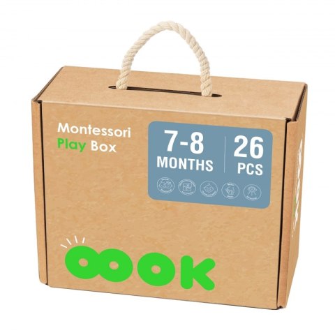 TOOKY TOY Box Pudełko XXL Montessori Edukacyjne 6w1 Sensoryczne 7-8 Mies Tooky Toy TOOKY TOY Box Pudełko XXL Montessori Edukacyjne 6w1 Sensoryczne 7-8 Mies Tooky Toy