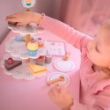 TOOKY TOY Patera Słodkości Drewniany Stojak Babeczki Ciasta Tooky Toy TOOKY TOY Patera Słodkości Drewniany Stojak Babeczki Ciasta Tooky Toy