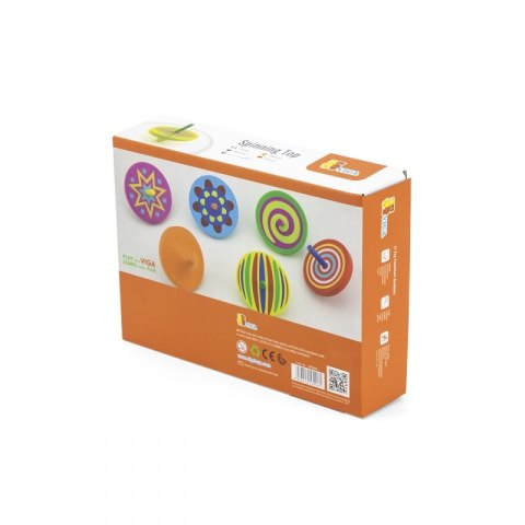 VIGA Kolorowy Bączek drewniany 1szt Viga Toys VIGA Kolorowy Bączek drewniany 1szt Viga Toys