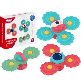 WOOPIE BABY Gryzak Spinner Wirujący z Przyssawką Zestaw 3 szt _5SZT Woopie Baby