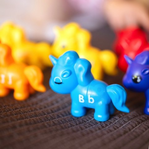 WOOPIE Figurki Montessori Zestaw Edukacyjny Jednorożce do Składania "Dopasuj Cyferki" 13 el. Woopie