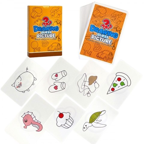 WOOPIE Gra "Narysuj i Zgadnij Obrazek" Malowanie Nosem Woopie