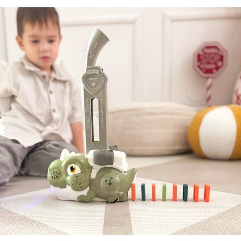 WOOPIE Interaktywna Ciuchcia Dinozaur Domino Pomarańczowy Woopie