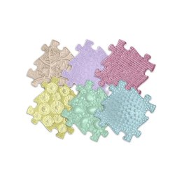 WOOPIE Mata Sensoryczna Ortopedyczna Puzzle 6 elementy Woopie