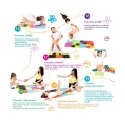 WOOPIE Mata Sensoryczna Ortopedyczna Puzzle 6 elementy Woopie WOOPIE Mata Sensoryczna Ortopedyczna Puzzle 6 elementy Woopie