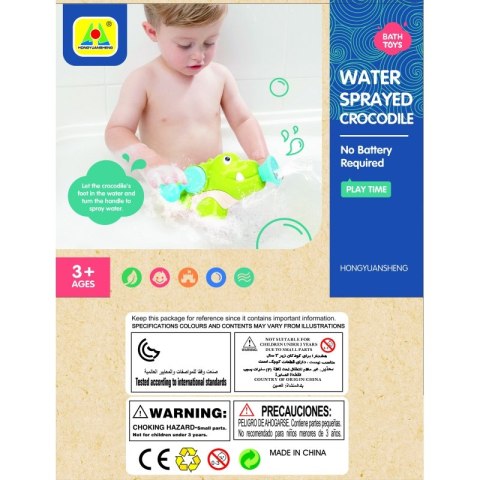 WOOPIE Pompka na Wodę Zabawka Krokodylek Woopie