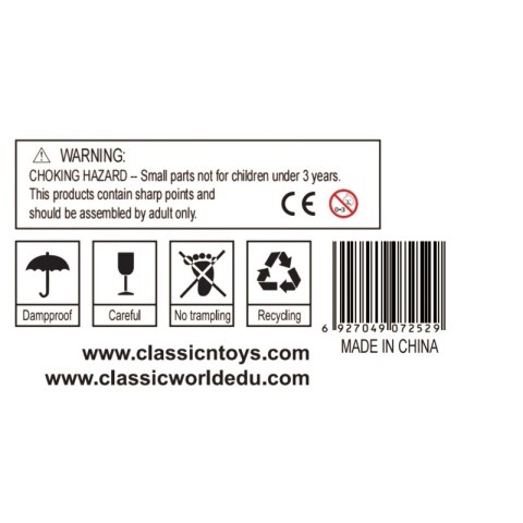 CLASSIC WORLD Zestaw Dwustronna Tablica Sztaluga do Malowania Z Pompą Wody Classic World