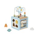 TOOKY TOY Drewniana Kostka Aktywności Kosmos Sorter Labirynt Tooky Toy