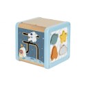 TOOKY TOY Drewniana Kostka Aktywności Kosmos Sorter Labirynt Tooky Toy