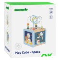 TOOKY TOY Drewniana Kostka Aktywności Kosmos Sorter Labirynt Tooky Toy