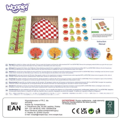 WOOPIE GREEN Wiewiórka w Sadzie Gra Planszowa Rodzinna FSC Woopie Let's Go Green WOOPIE GREEN Wiewiórka w Sadzie Gra Planszowa Rodzinna FSC Woopie Let's Go Green