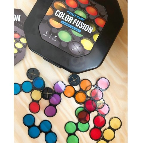 WOOPIE Gra "Ułóż Wzór" Trening Mózgu Nauka Mieszania Kolorów Woopie