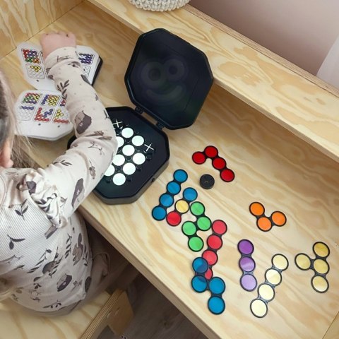 WOOPIE Gra "Ułóż Wzór" Trening Mózgu Nauka Mieszania Kolorów Woopie