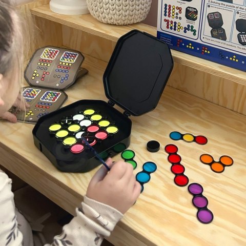 WOOPIE Gra "Ułóż Wzór" Trening Mózgu Nauka Mieszania Kolorów Woopie