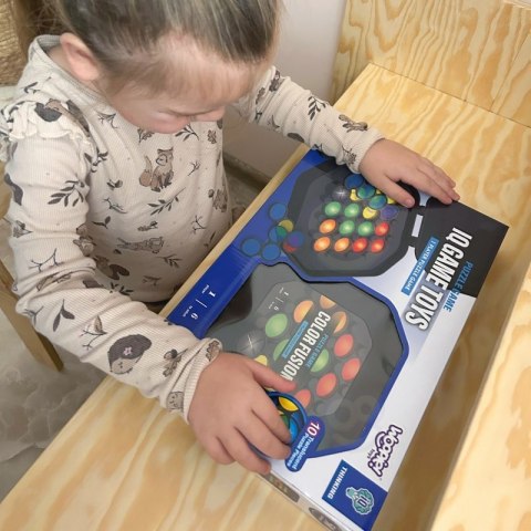 WOOPIE Gra "Ułóż Wzór" Trening Mózgu Nauka Mieszania Kolorów Woopie