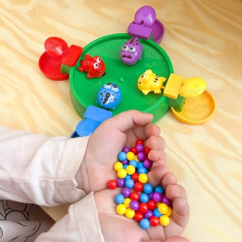WOOPIE Gra Zręcznościowa Planszowa GŁODNE WESOŁE ŻABKI I KROKODYLKI 3+ Woopie
