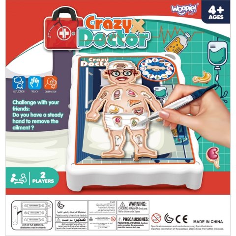 WOOPIE Gra Zręcznościowa Szalony Lekarz Woopie