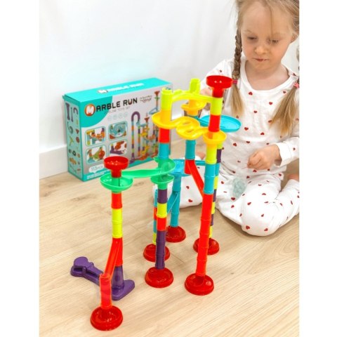 WOOPIE Kulodrom Tor Kulkowy Zestaw Spirala 113 el. Woopie