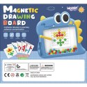 WOOPIE Tablica Magnetyczna dla Dzieci Montessori MagPad Dinozaur Woopie