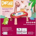 WOOPIE Tablica do Rysowania z Grą Planszową Dinozaur Woopie