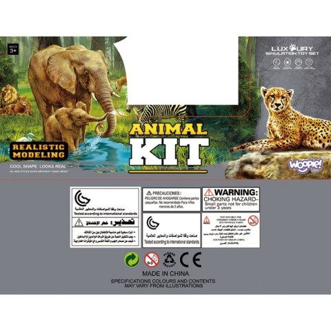 WOOPIE Zestaw Figurki Safari + Mata 24 el. Woopie