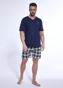 PIŻAMA MĘSKA 326/181 NATURE KR R.3XL-5XL CORNETTE PIŻAMA MĘSKA 326/181 NATURE KR R.3XL-5XL CORNETTE