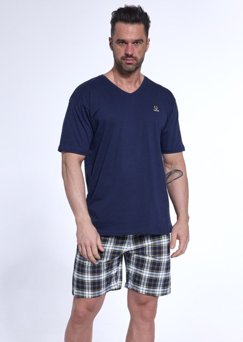 PIŻAMA MĘSKA 326/181 NATURE KR R.3XL-5XL CORNETTE PIŻAMA MĘSKA 326/181 NATURE KR R.3XL-5XL CORNETTE