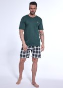PIŻAMA MĘSKA 326/182 NATURE 2 KR R.3XL-5XL CORNETTE PIŻAMA MĘSKA 326/182 NATURE 2 KR R.3XL-5XL CORNETTE
