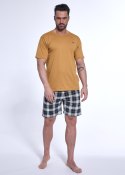 PIŻAMA MĘSKA 326/183 NATURE 3 KR R.3XL-5XL CORNETTE PIŻAMA MĘSKA 326/183 NATURE 3 KR R.3XL-5XL CORNETTE