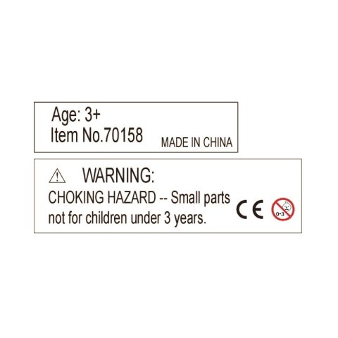 CLASSIC WORLD EDU Cegiełki EVA Miękkie do Budowania 55 szt. Classic World